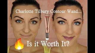 NEW Charlotte Tilbury contour wand reviewdemo [upl. by Nedia579]