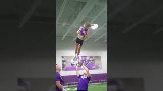 One of these days I’ll hit one😢 cheer cheerfun cheerleading stunt cheerlife explore [upl. by Decamp]