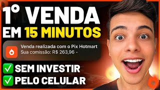 HOTMART COMO FAZER A PRIMEIRA VENDA EM 15 MINUTOS  Aula Gratuita Dinheiro online [upl. by Alat336]