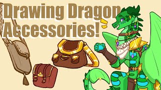 How to Draw Dragon Accessories [upl. by Smoot386]