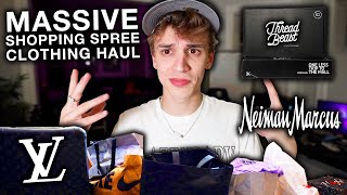 MASSIVE SHOPPING SPREE HAUL Designer Clothes Sneakers Off White  More MAILTIME [upl. by Azral537]