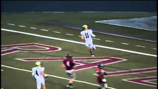 West Forsyth QB AJ Erdely runs for TD against Alpharetta [upl. by Korey]