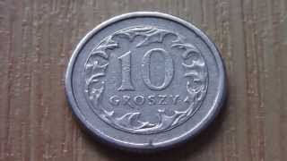 10 Groszy coin of Poland in HD [upl. by Ramsa253]