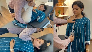 Chiropractic Adjustment for Neck Stiffness amp Pain [upl. by Selemas]