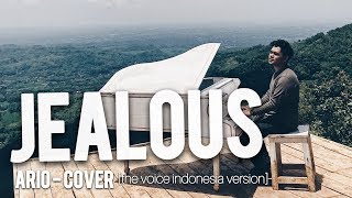 Ario Setiawan  Jealous  labrinth  cover video lyric the voice indonesia version [upl. by Eillat]