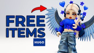 HURRY GET 4 NEW ROBLOX FREE UGC ITEMS 😱💙 HUGO [upl. by Ttcos]