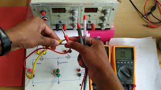Experiment to verify Thevenins Theorem [upl. by Enrica]