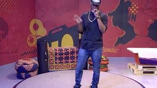 Francis MC Cabinda Matei o Rap Game  Ao vivo no Play [upl. by Ashling999]