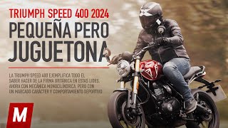 Triumph SPEED 400 2024  Prueba y Opinión [upl. by Anaeco194]