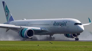 Airbus A350 POWER✈ What an Amazing Roaaaar Sound A350900 and A3501000 [upl. by Heffron717]