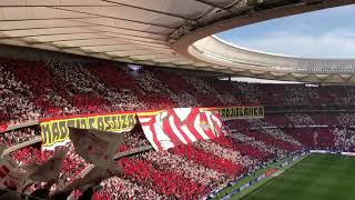 HIMNO Y TIFO DERBI ATLÉTICO DE MADRIDREAL MADRID WANDA METROPOLITANO 09022019 [upl. by Idak377]