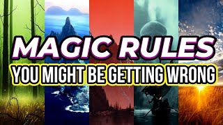 Magic the Gathering Rules Clarifications [upl. by Leuqer580]