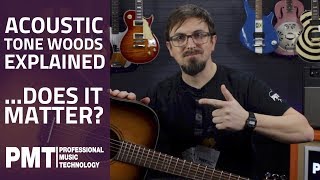 Tonewoods explained  Acoustic Guitar Tone Woods Comparison  Solid vs LaminateDoes It Matter [upl. by Haakon]