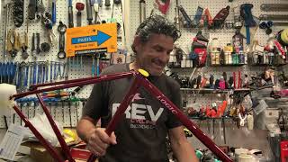 REV Review  unboxing the new Ritchey Road logic RIM brake ritcheydesign [upl. by Ydasahc]