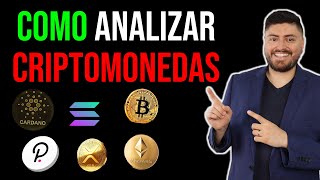 Tutorial para ANALIZAR CRIPTOMONEDAS [upl. by Liscomb]