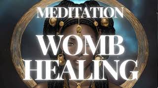 womb healing guided meditation [upl. by Yrallih]