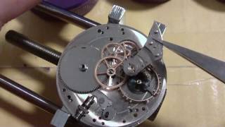 How I take apart a pocket watch Hamilton 916 [upl. by Schechinger598]