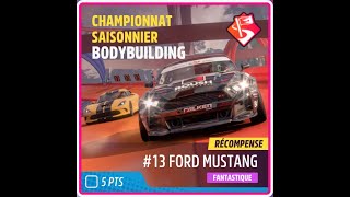 CHAMPIONNAT SAISONNIER  BODYBUILDING DLC  HOT WHEELS [upl. by Idnaj457]