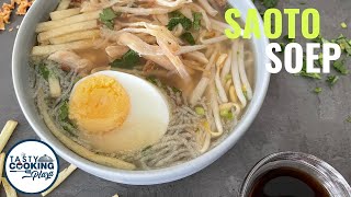 Saoto Soep  Surinamese chicken soup recipe [upl. by Urba]