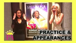 Pageant vlog  Miss Montana USA practice amp appearances [upl. by Iral]