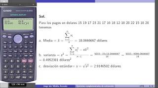 Ejercicio de estimación puntual 1 [upl. by Delcina]