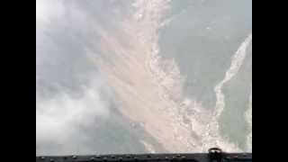 kedarnath disaster View fromheli 22062013 [upl. by Assened]