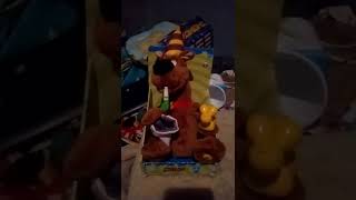 2004 Gemmy Cartoon Network Animated Birthday Scooby Doo Review [upl. by Tatia736]