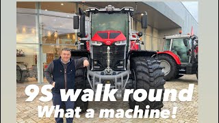 Massey Ferguson 9S425 first look and the basics  WOW [upl. by Seluj]