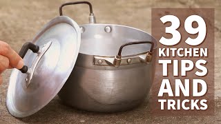 39 Awesome Kitchen Tips and Tricks  Thaitrick [upl. by Kazimir]