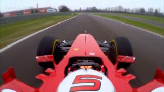 Onboard video with Sebastian Vettel driving Ferrari F2012 at Fiorano [upl. by Manton104]