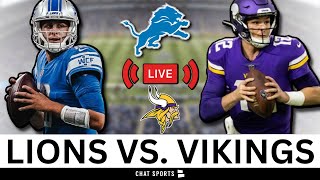 Lions vs Vikings Live Streaming Scoreboard PlayByPlay Game Audio amp Highlights  NFL Week 18 [upl. by Jacquelyn]