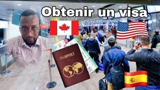 Obtention dun visa Très rapidement Comment faire sa demande [upl. by Tenahs]