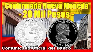 Nueva Moneda Conmemorativa a 100 años Banco de la Republica 1923  2023 [upl. by Odragde]