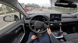 Toyota RAV4 Test Drive POV  Ambience Binaural Sound 2022 [upl. by Alicul]