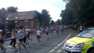 start of half marathon at tewkesbury May 2011 [upl. by Nhoj]