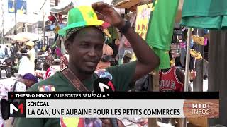 Sénégal  la CAN une aubaine pour les petits commerces [upl. by Annabel]