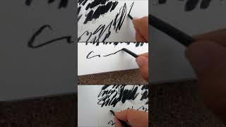 ABSTRACT DRAWING TECHNIQUES spontaneous intuitive  see long video on my channel charcoaldrawing [upl. by Rbma]