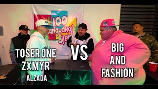 100 MARIGUANOS DIJERON TEMP 2 CAP 4 TOSER ONE ZXMYR amp ALZADA VS BIG AND FASHION [upl. by Savina]