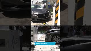 Crash test Mazda3 2023 en CESVI MÉXICO [upl. by Os]