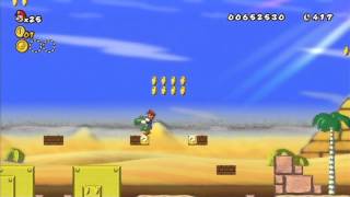 New Super Mario Bros Wii  Monde 2  Niveau 25 [upl. by Aramoj199]