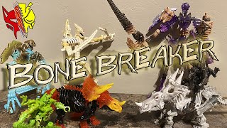 Transformers Kingdom Bone Breaker  Fossilizer Brouhaha [upl. by Lesnah]