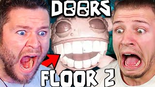 TJULFAR UND ICH SPIELEN DAS FLOOR 2 UPDATE in ROBLOX DOORS [upl. by Atenik]