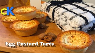 How to Make Egg Custard Tarts [upl. by Notyrb]