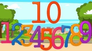 Ten Little Numbers  Learning Videos For Babies  Preschool Rhymes [upl. by Gibbon445]