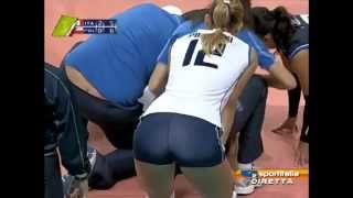 Scary Volleyball Accident The Valentina Arrighetti Injury [upl. by Olivia]