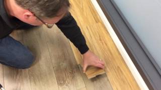 Power Dekor  Click Luxury Vinyl Plank Installation Tips [upl. by Netnerb]