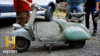 American Pickers The GODFATHER of Vespa Has Some Rare Picks Season 24 [upl. by Winslow]