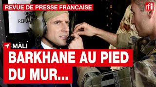 Revue de presse française  à la une Barkhane au pied du mur… • RFI [upl. by Tessil452]