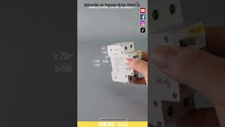 RCBO A Visual Feast for Electrical EnthusiastsRCBO ElectricalSafety CircuitBreaker [upl. by Allister]