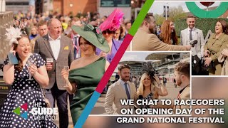 We meet some of the first of the 150000 racegoers set to descend on Aintree   The Guide [upl. by Corie]